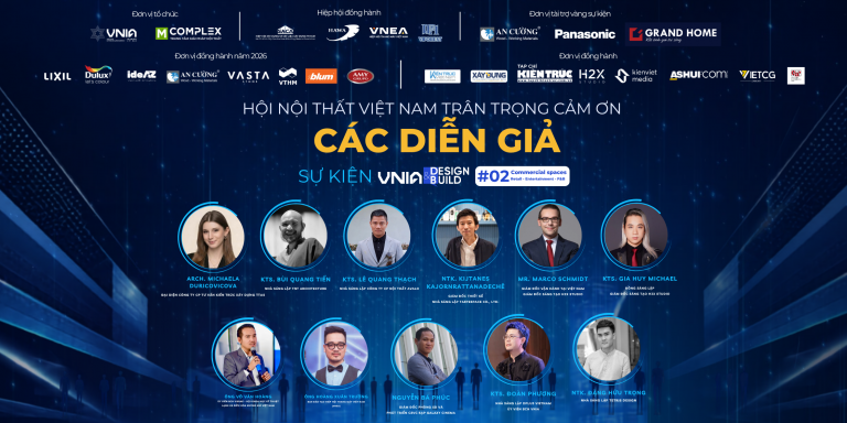 [VNIA | DESIGN&BUILD #2] TRÂN TRỌNG CẢM ƠN CÁC DIỄN GIẢ 
